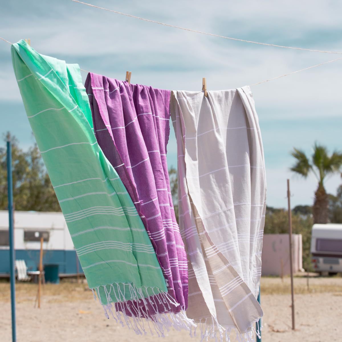 Quick Dry Sand Free Lightweight Beach Towel