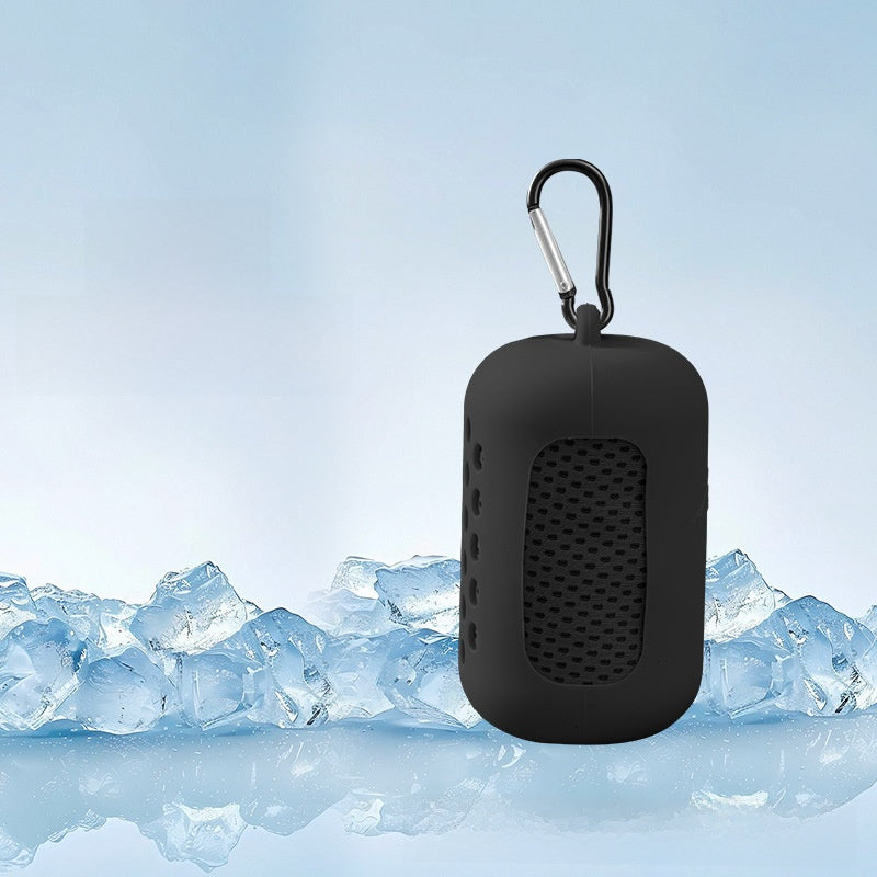 Cooling Sports Towel with Silicone Case